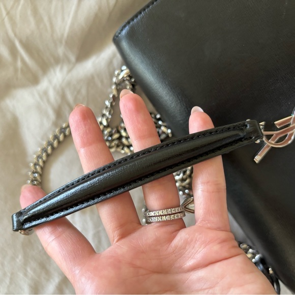 Sunset Medium YSL Crossbody Bag in Smooth Leather - used SEND ME UR OFFERS - Picture 8 of 9